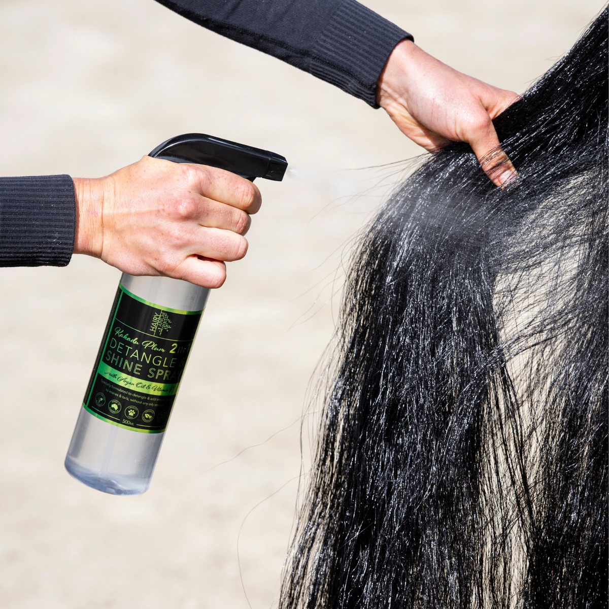 2 in 1 Detangle & Shine Spray