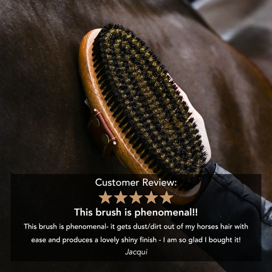 Copper Bristle Body Brush