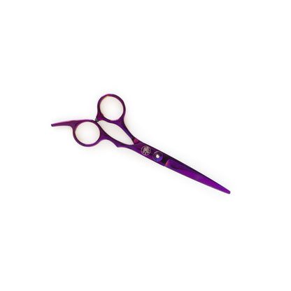 Scratch and Dent Horse Straight Scissors - Purple