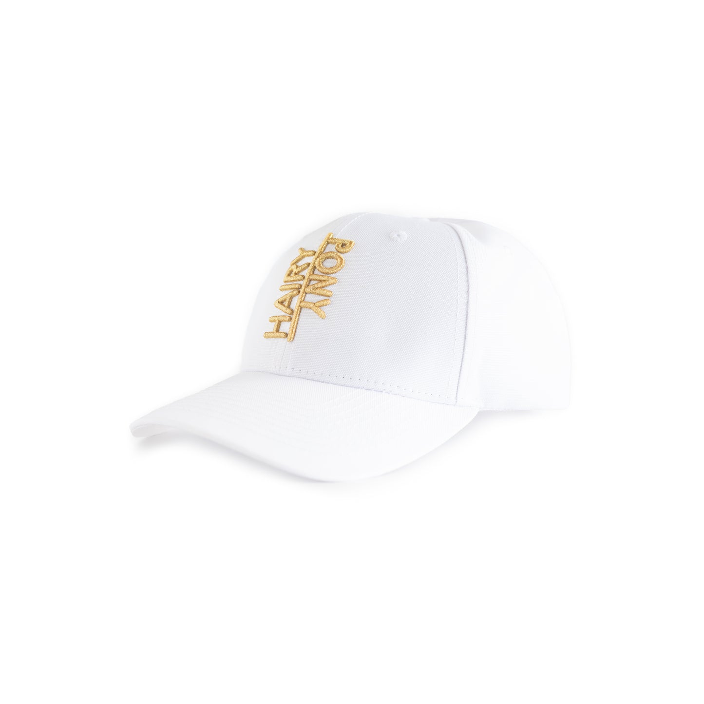 White Equestrian Sports Cap