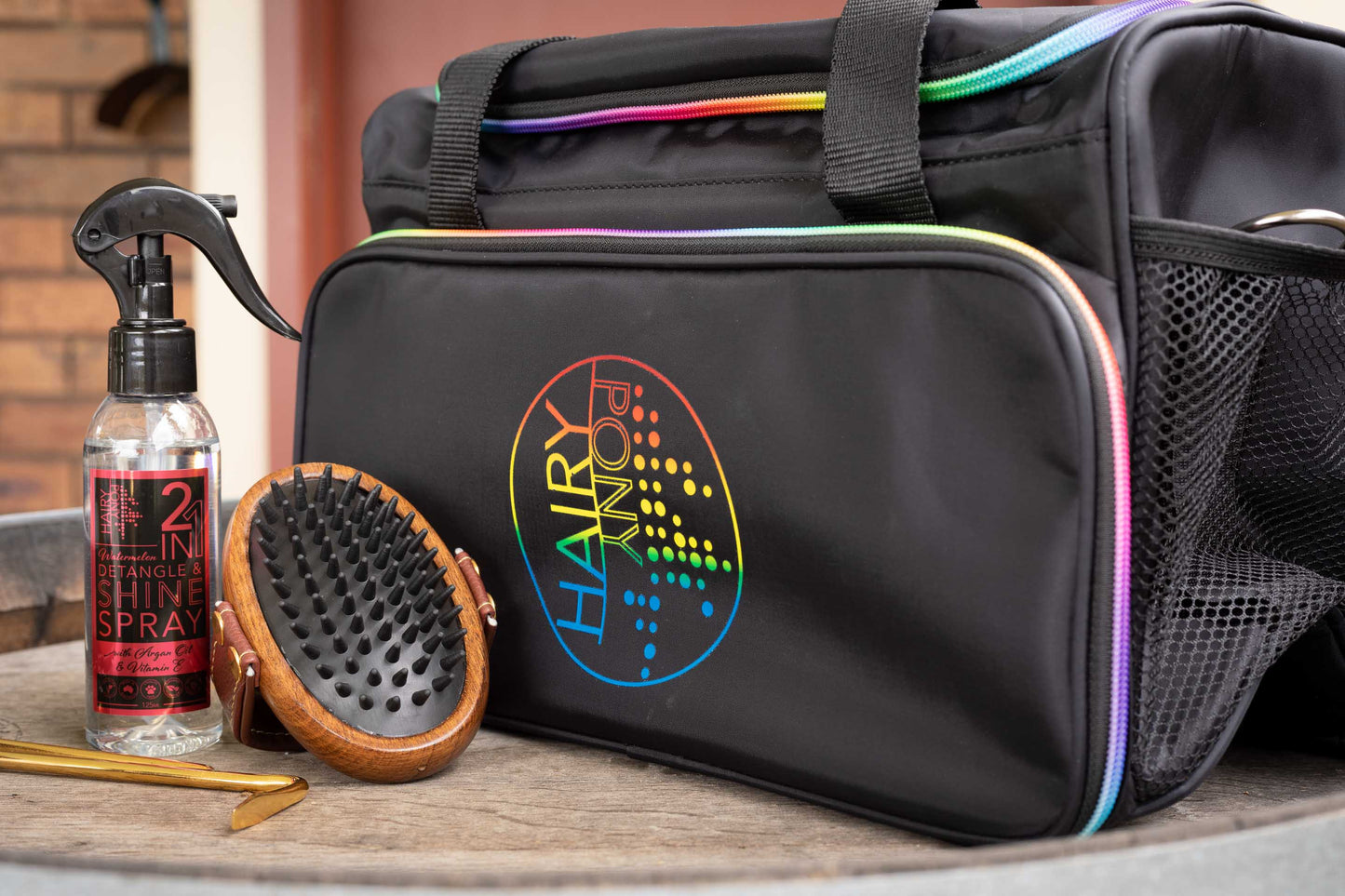 Rainbow Grooming Bag