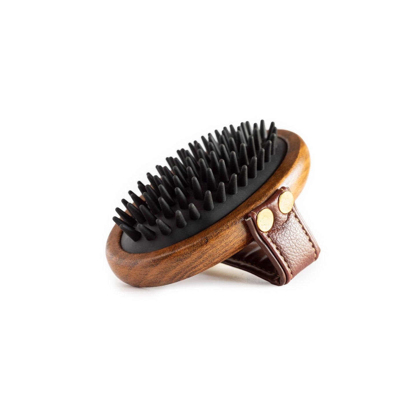 The Hairy Pony Rubber Brush, showing the rubber bristles underside.