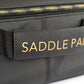 Custom Storage Bag Label on a bag that reads "Saddle Pads"