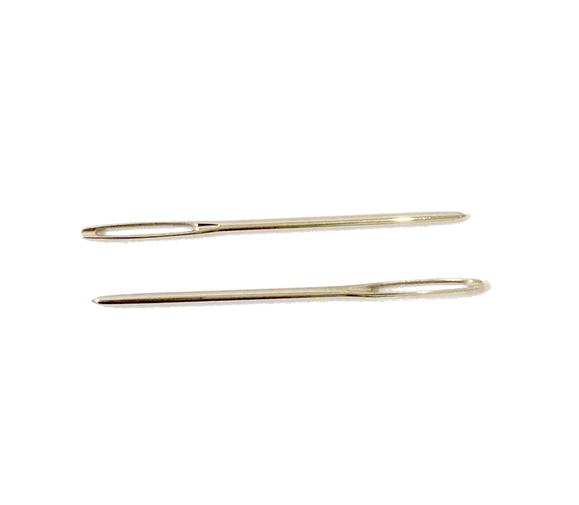 Stainless Steel Horse Plaiting Needles - Pack of 2